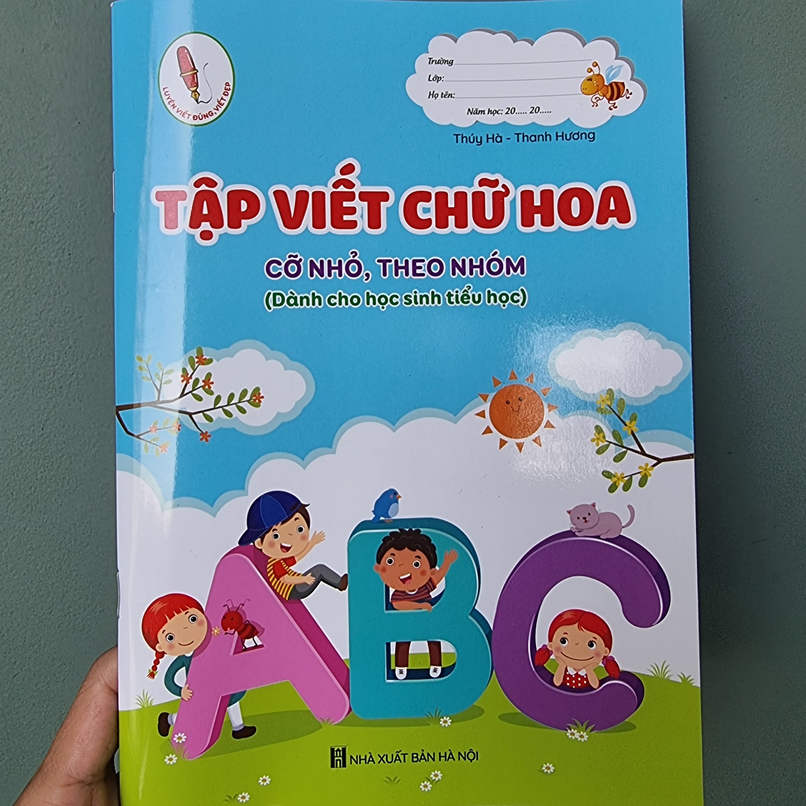 Tập Viết Chữ Hoa - Cỡ Nhỏ, Theo Nhóm (1 quyển)