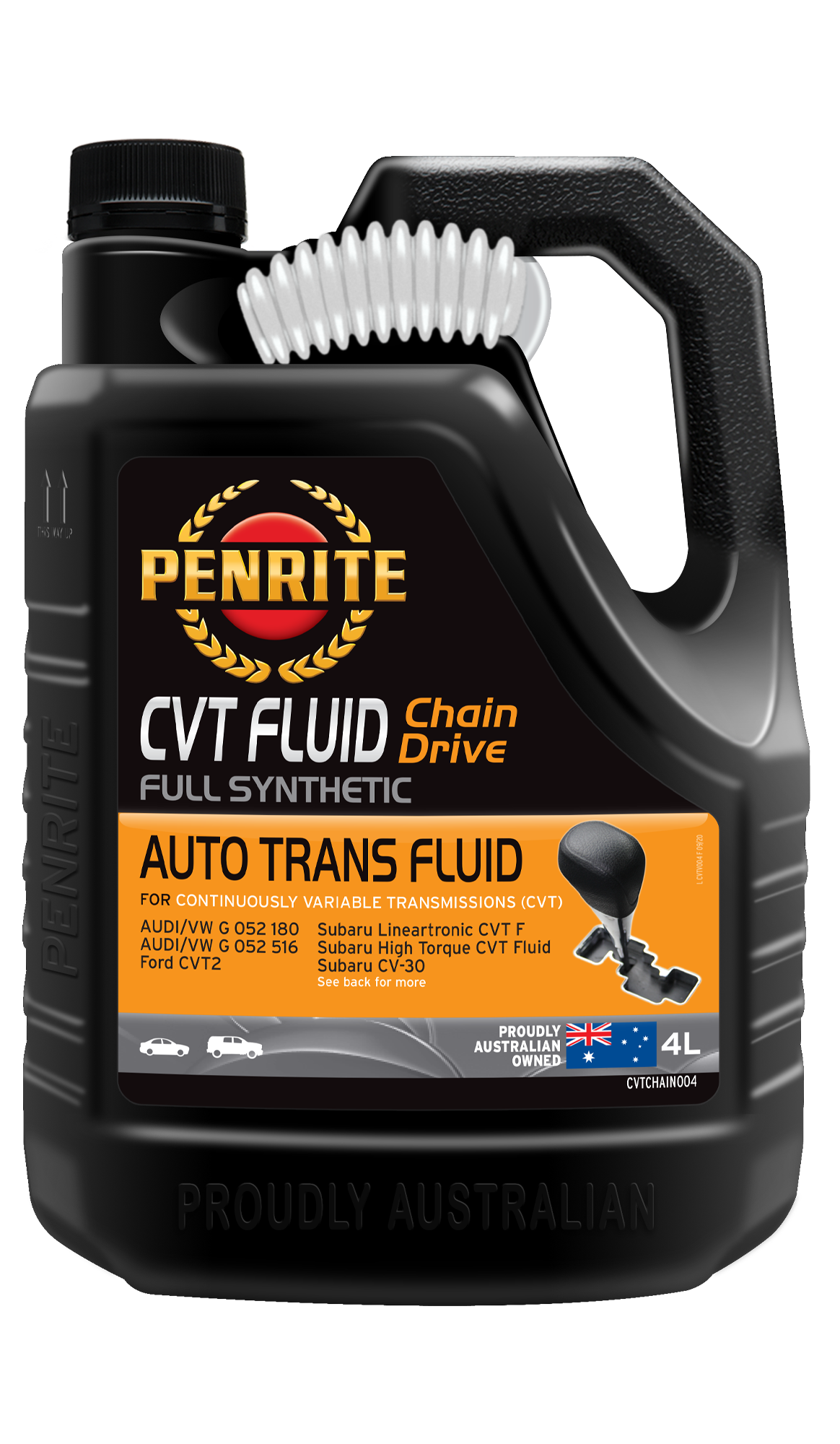 Penrite - Dầu hộp số ô tô CVT FLUID CHAIN (Full Syn) 4L