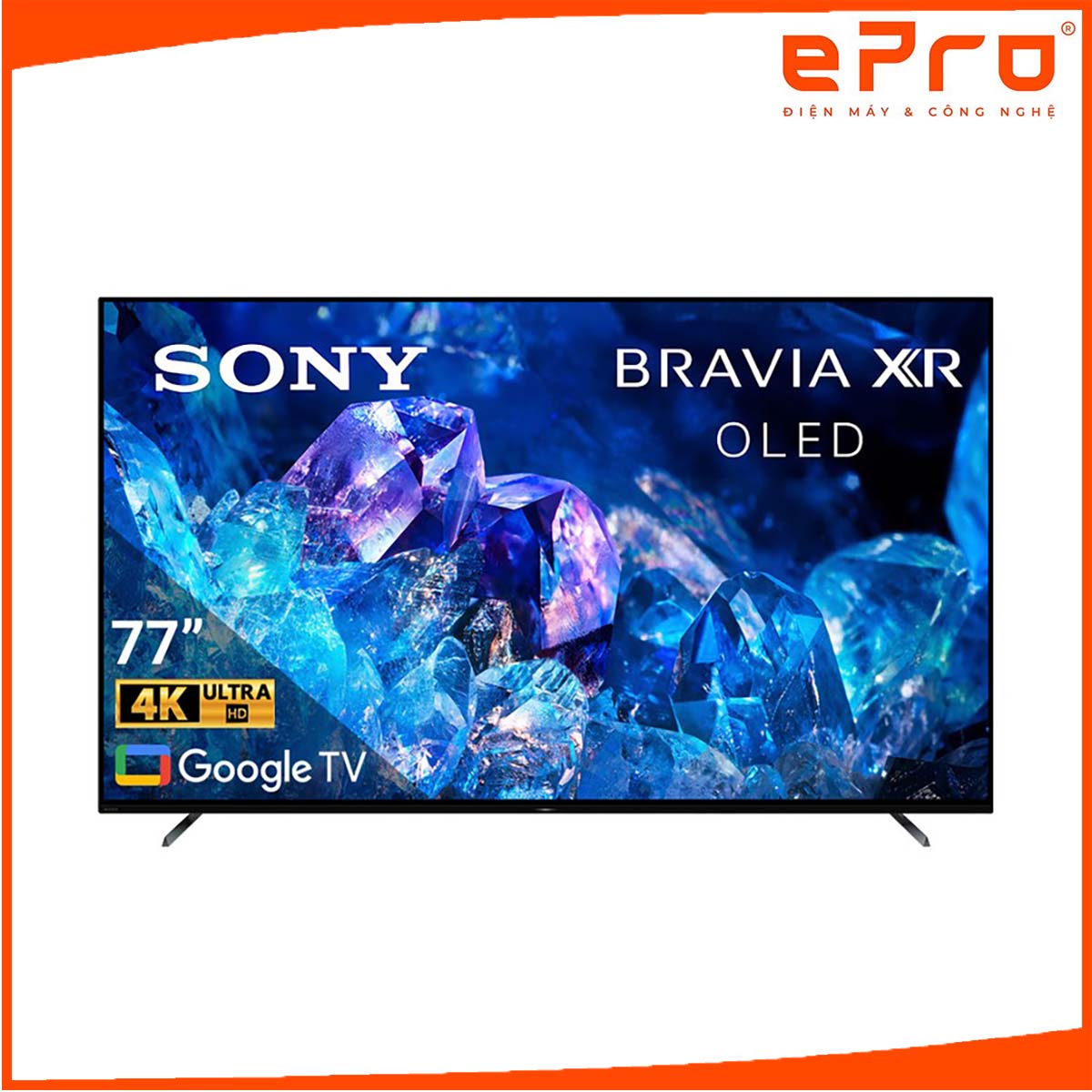 Google Tivi OLED Sony 4K 77 inch XR-77A80K - Model 2022