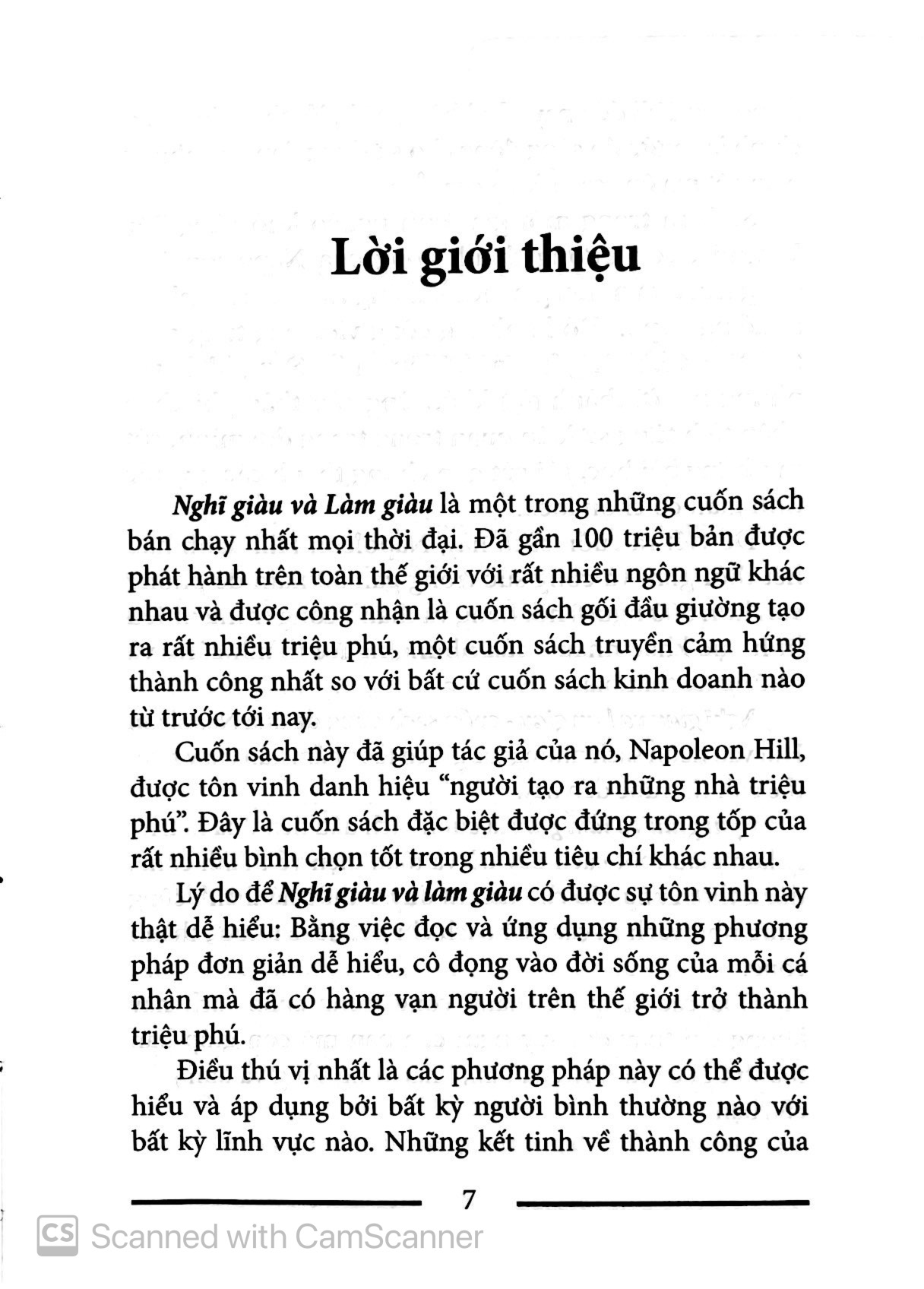 Nghĩ Giàu & Làm Giàu -