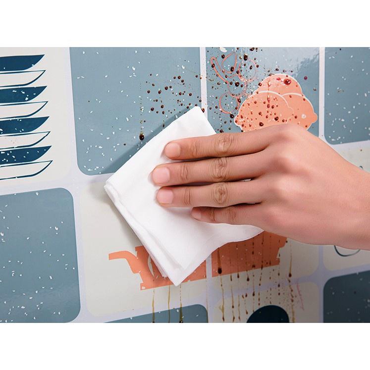 Giấy Dán Tường Bếp Tránh Dầu Mỡ Nhiều Hoạ Tiết