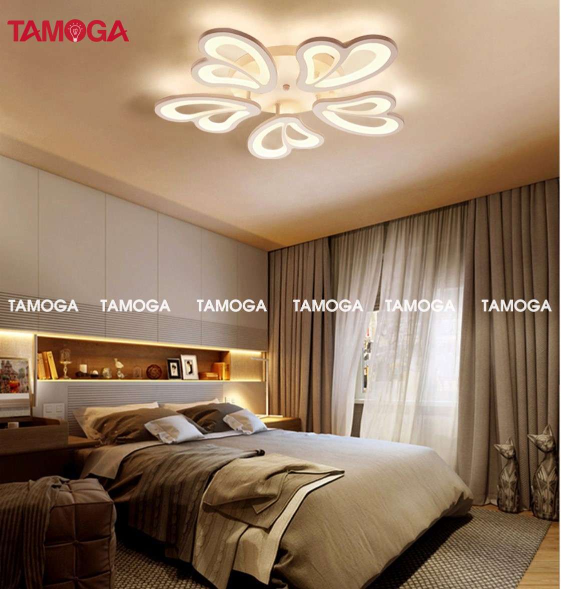 Đèn ốp trần trang trí TAMOGA MARIA 2080