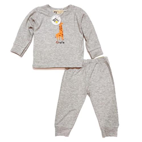 Bộ dài tay cho bé trai bé gái chất tăm Hàn cho giãn 4 chiều, mặc mềm nhẹ, thoải mái Xu Xu Kids size từ 8 đến 18kg