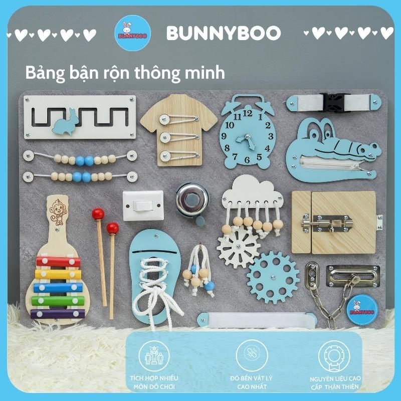 Busy board bảng bận rộn đồ chơi thông minh cho bé free thiết kế tên