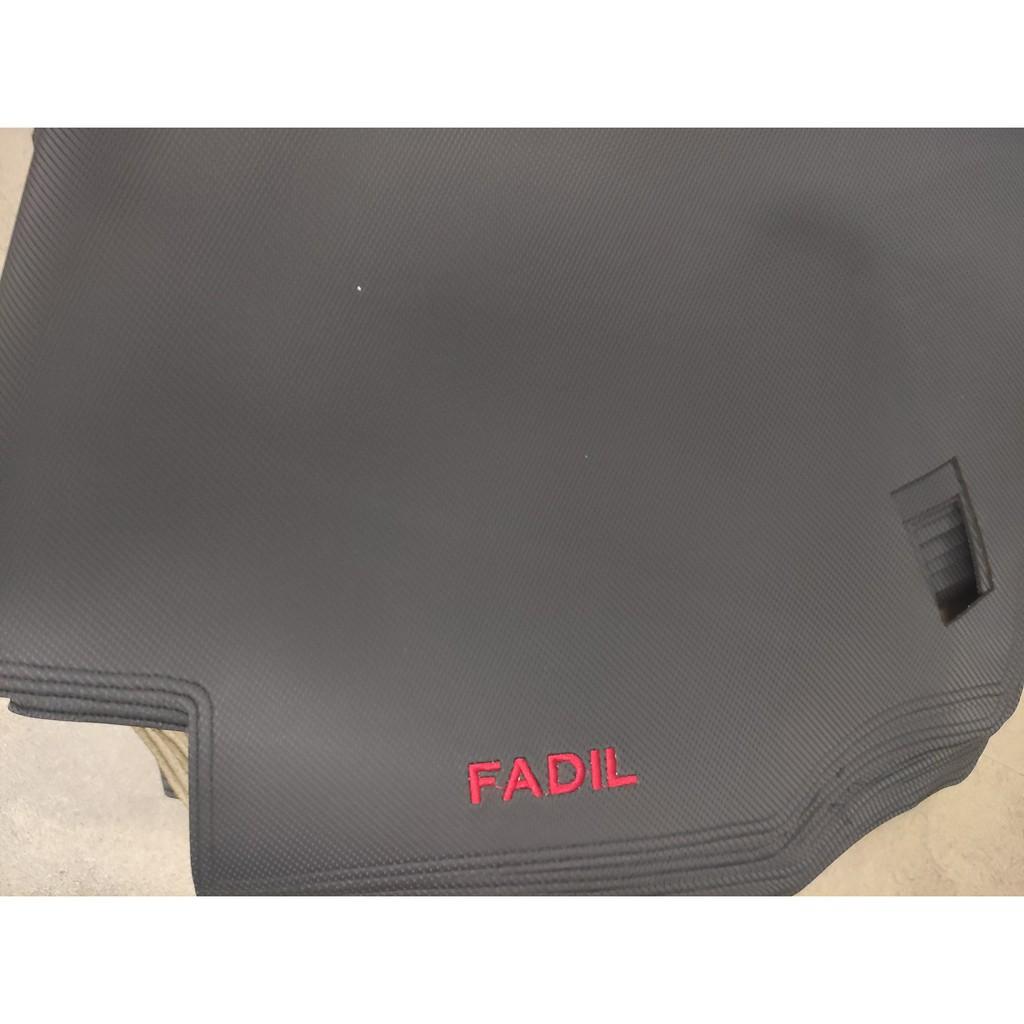 Thảm taplo da vân cacbon cao cấp theo xe Vinfast Fadil .