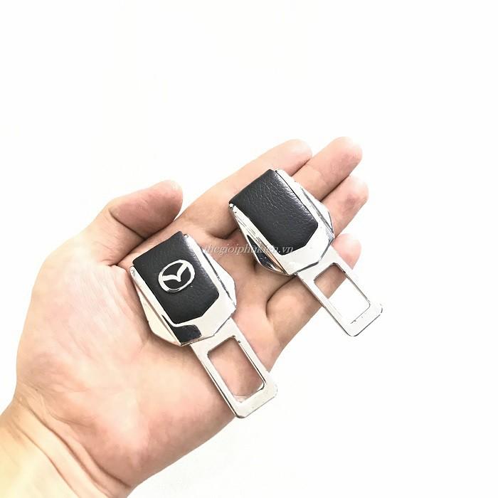 Bộ Chốt Khóa Dây An Toàn 4S dành cho Ô tô, Xe hơi – Logo Mazda