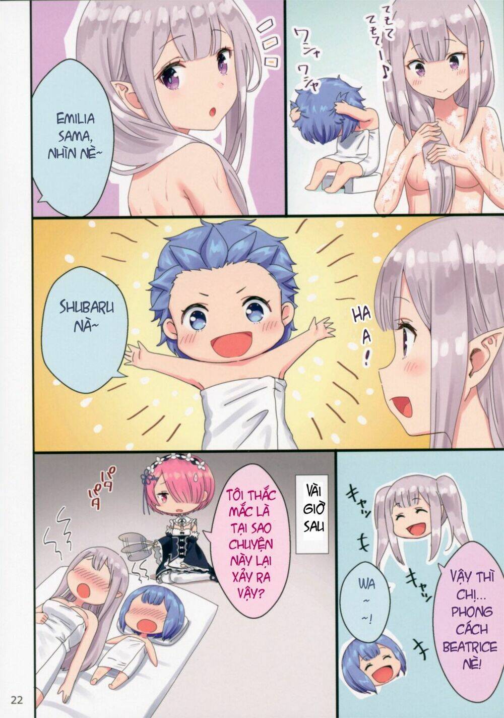 [doujinshi] re: zero youjo rem rin to issho chapter 1 21