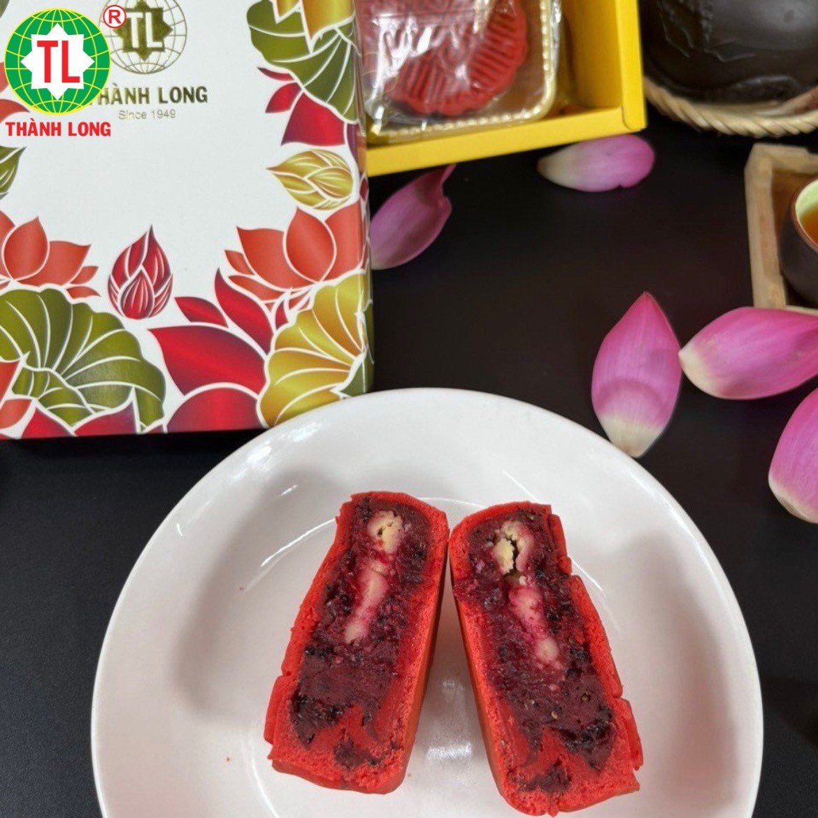 NGUYÊN LIỆU LÀM BÁNH TRUNG THU - NHÂN THẬP CẨM GÀ QUAY 1 KG - THÀNH LONG - VIỆT NAM