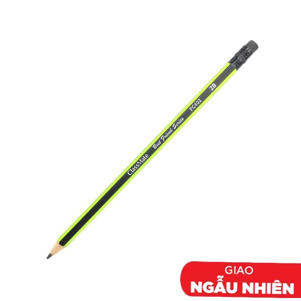 Bút Chì Gỗ 2B POBOO ClassMate CL-PC402 (Mẫu Màu Giao Ngẫu Nhiên)