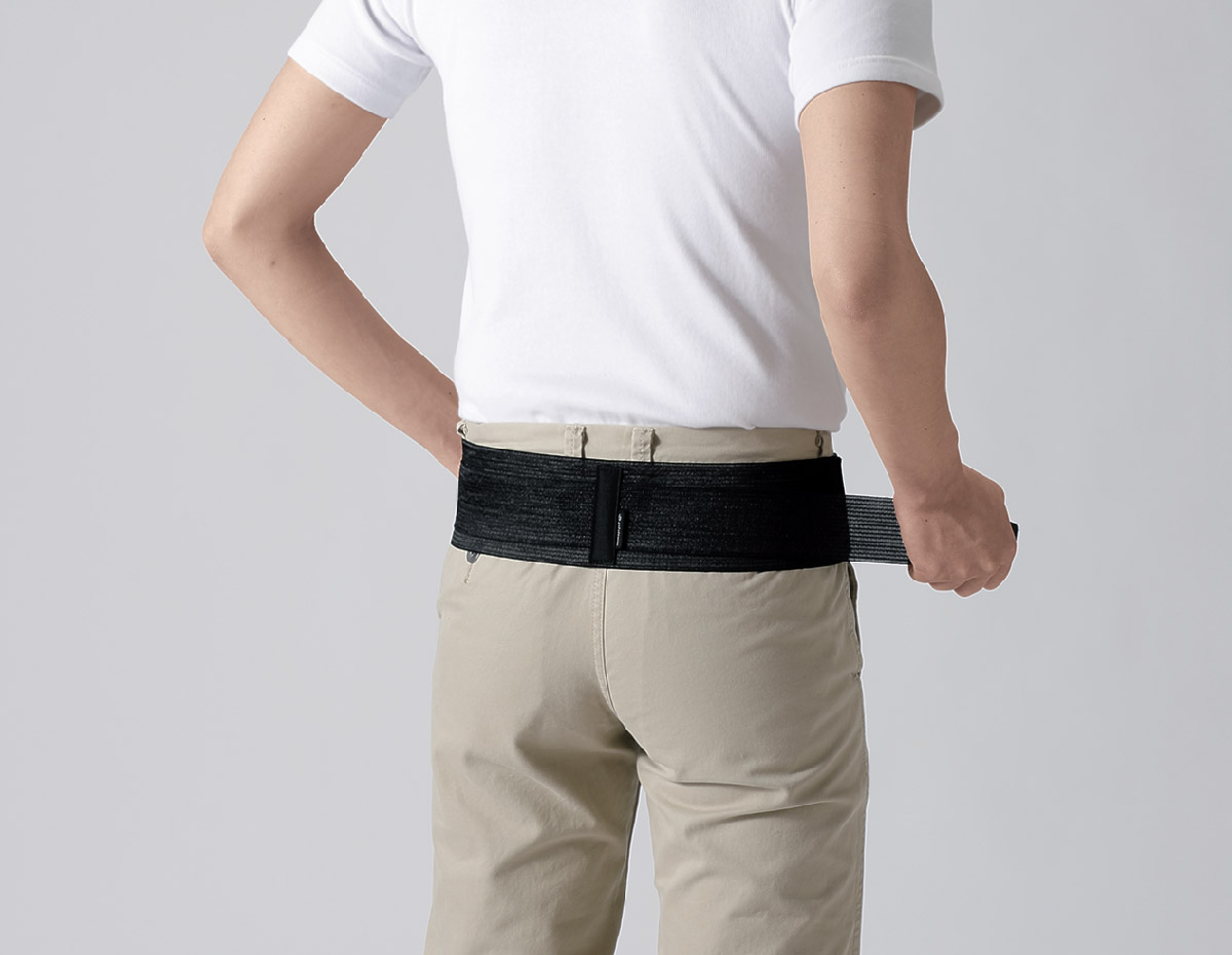 Đai bảo vệ xương chậu loại cứng Phiten supporter pelvis firm hard type AP177003/AP177004/AP177005