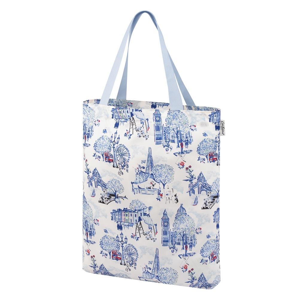 Túi/Small Foldaway Tote  30 Years London Toile - Cream - 1082746