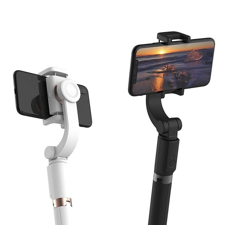 Gimbal/ Gậy tự sướng chống rung MAWA L08 dùng cho điện thoại, selfie chụp ảnh bằng remote Bluetooth 4.0 - Hàng chính hãng