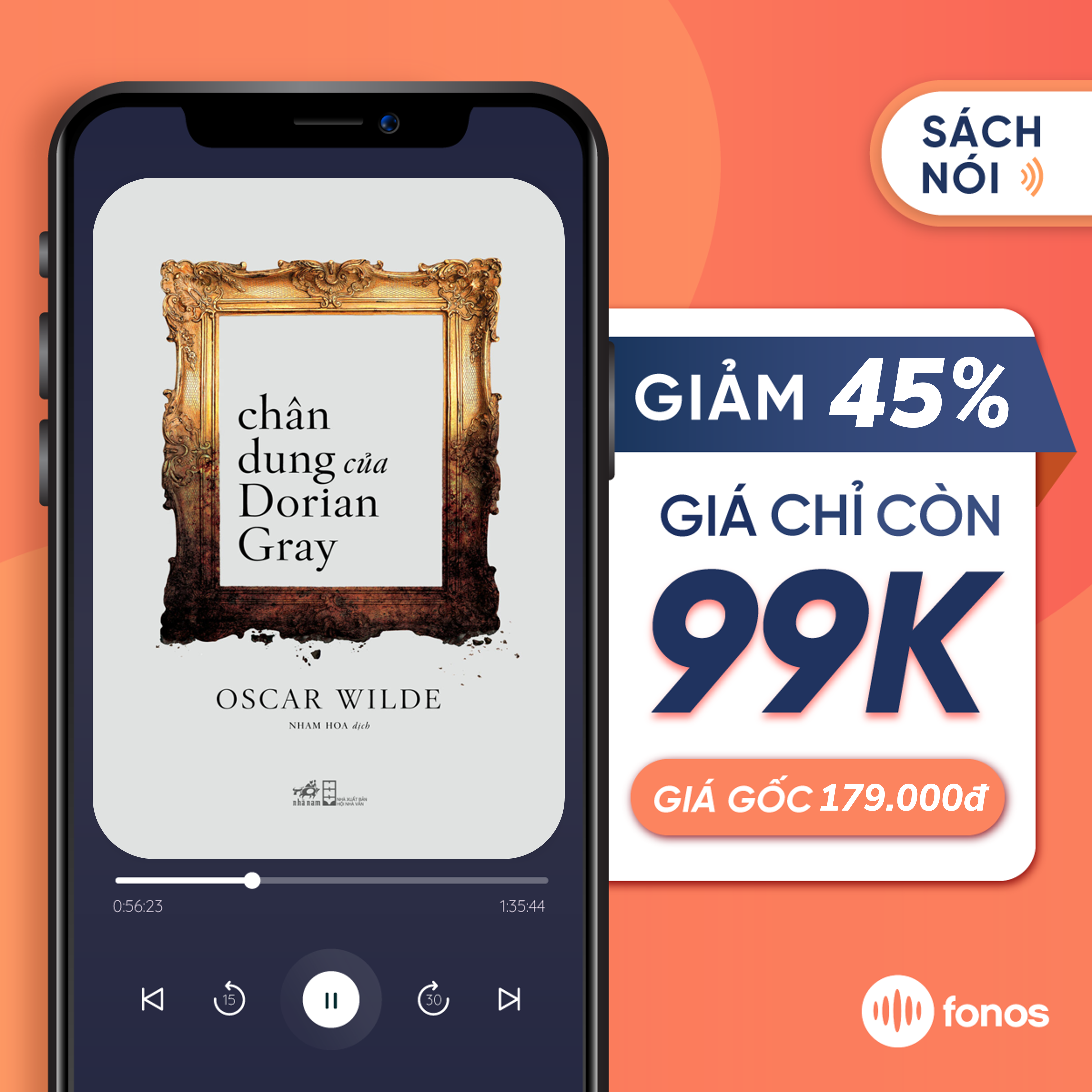 Sách nói Fonos : Chân Dung Của Dorian Gray