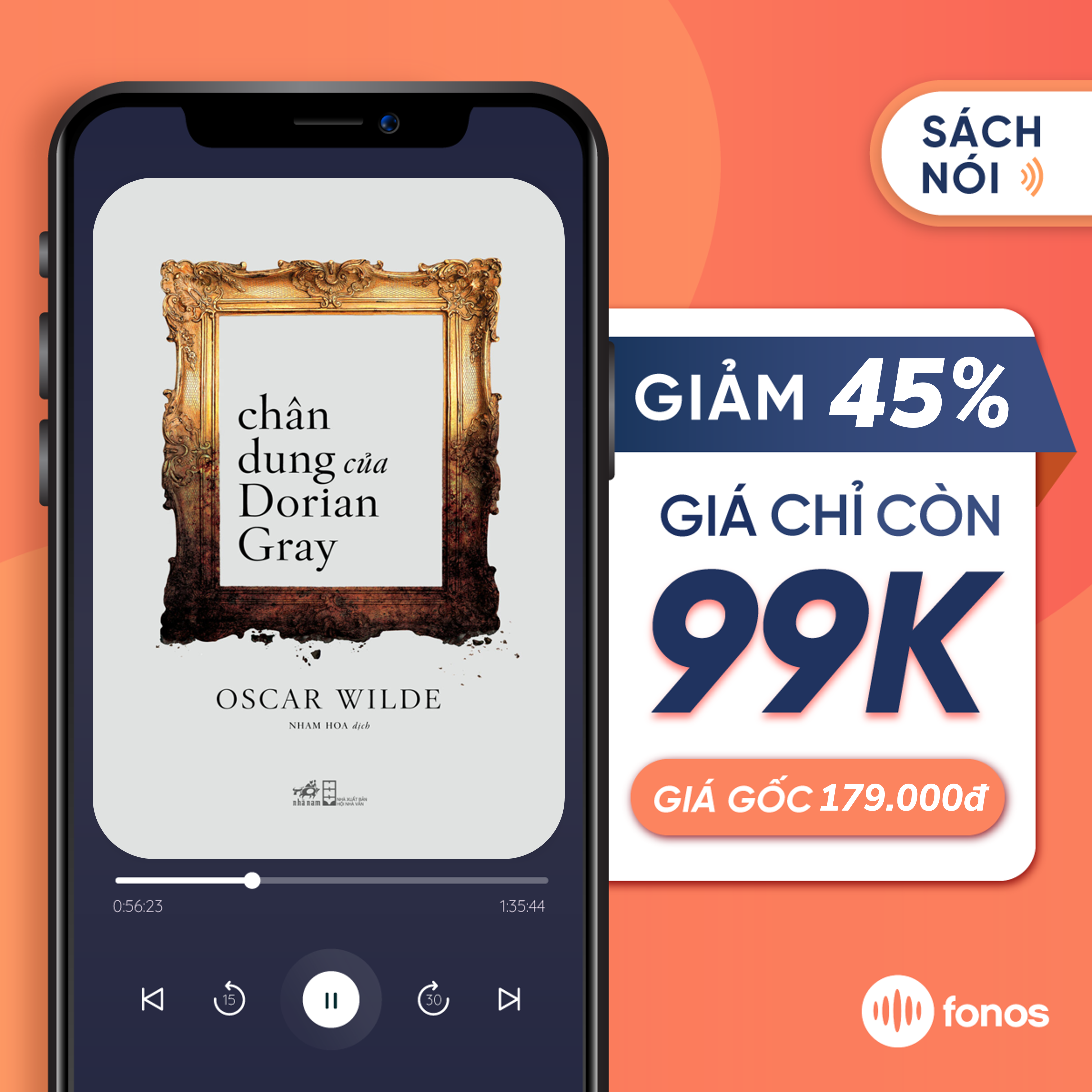 Hình ảnh Sách nói Fonos [E-voucher]: Chân Dung Của Dorian Gray