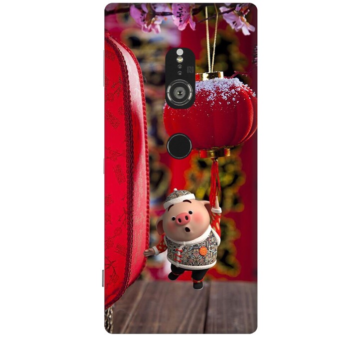 Ốp lưng dành cho điện thoại SONY XZ2 Heo Chúc Tết