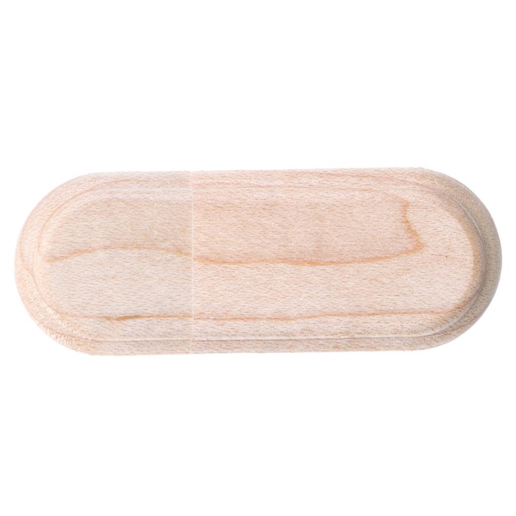 Wood Oval USB 2.0 Memory Stick Flash Drive U Disk for Laptop Computer