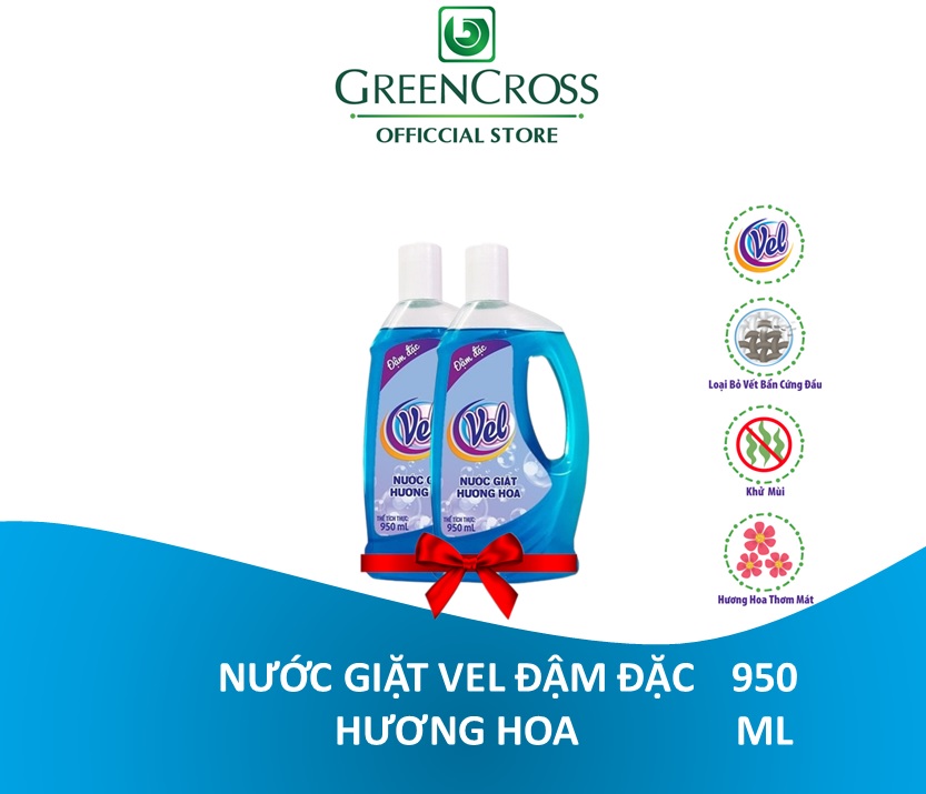 NƯỚC GIẶT VEL ĐẬM ĐẶC HƯƠNG HOA - CAN 5L TẶNG 1 CHAI 950ML CÙNG LOẠI