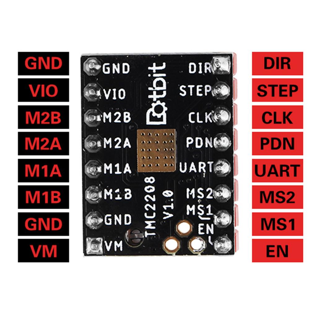 3D Printer Accessories TMC2208 Stepper Motor Silent Drive+Inline Eraser Kit