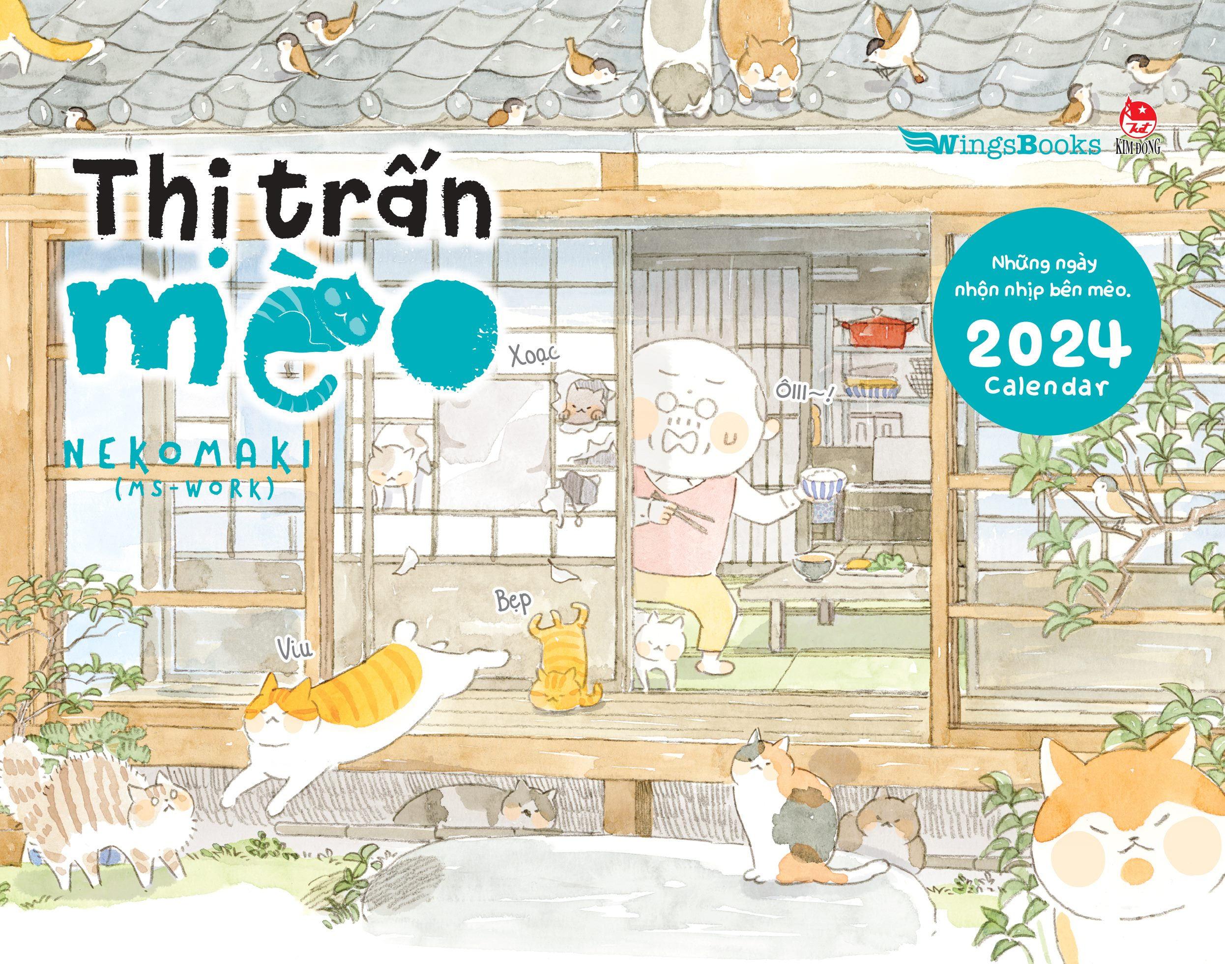 [PRE-ORDER] Lịch Bàn Thị Trấn Mèo 2024