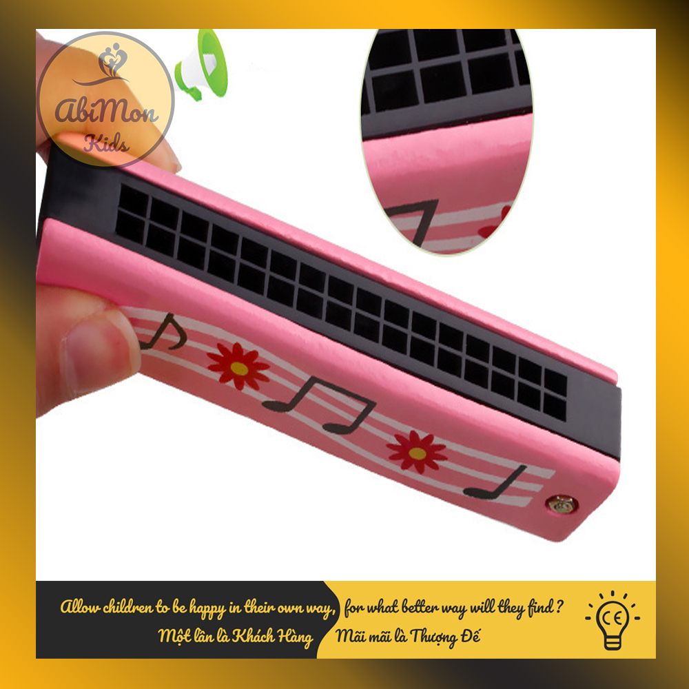 Kèn Harmonica Bằng Gỗ Cho Bé || Montessori cao cấp || Đồ chơi Gỗ - Giáo dục - An toàn - Thông minh