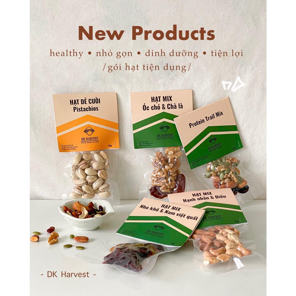 Healthy Snack - Gói Hạt Tiện Dụng DK HARVEST - Túi 40g