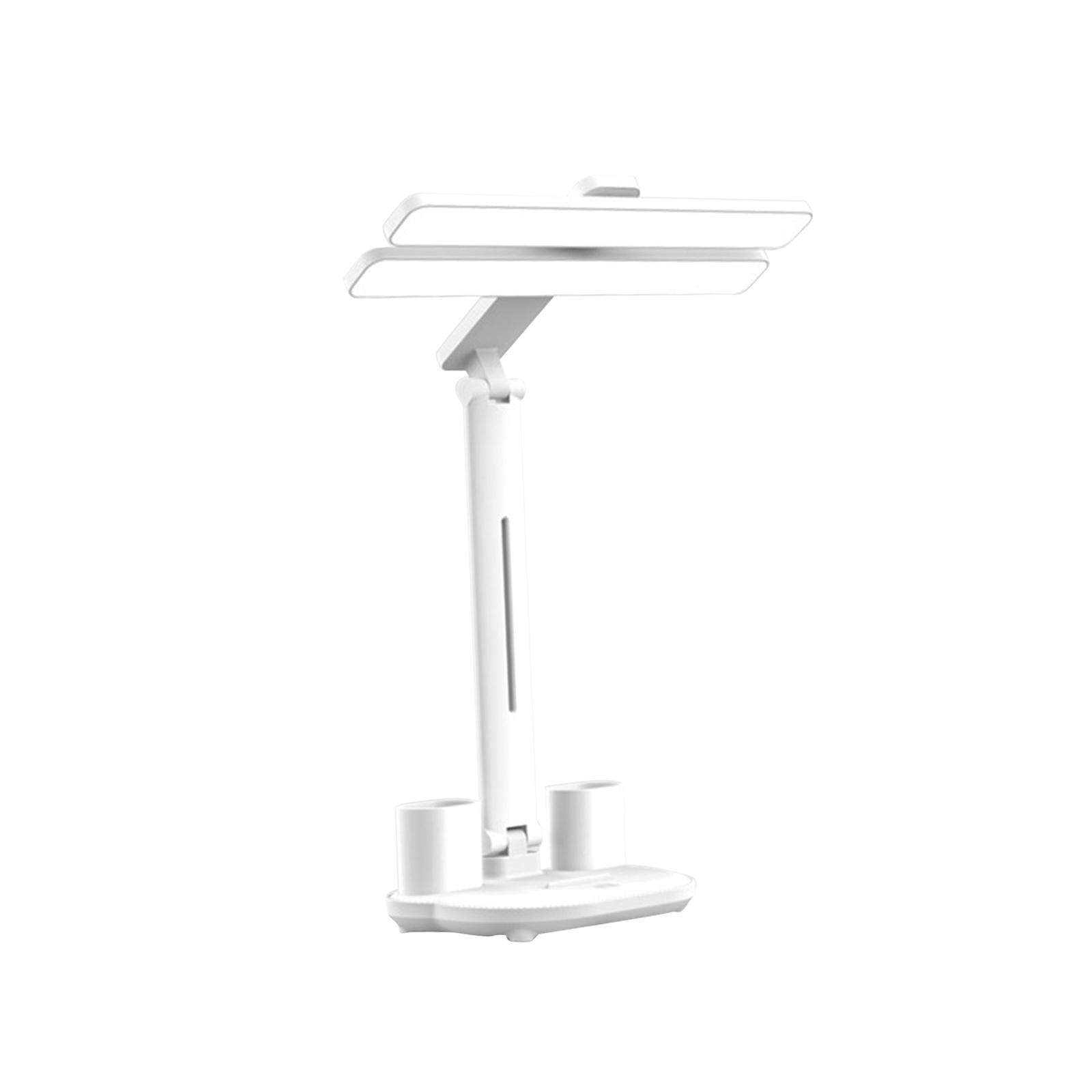 3 in 1 Desk Lamp Eye Caring Flexible Table Lamp for Reading Dorm Room Office