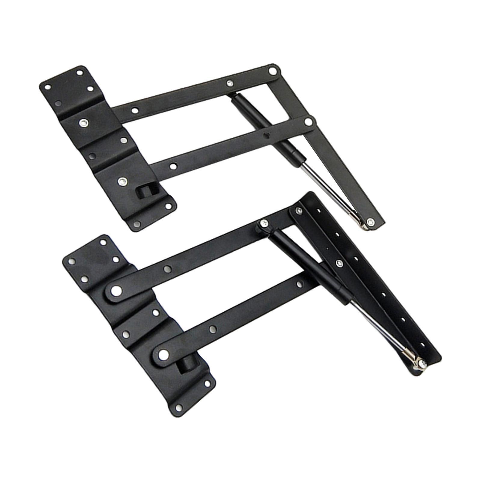 2 Pieces Folding Table Lifting  Gas Hydraulic Hinge Hardware for
