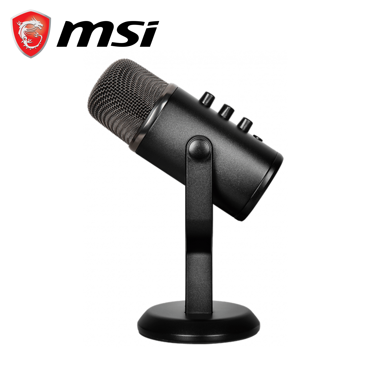 Micro MSI IMMERSE GV60 Mic Thu Âm Và Livestream Kèm Dây Cáp - Hàng Chính Hãng