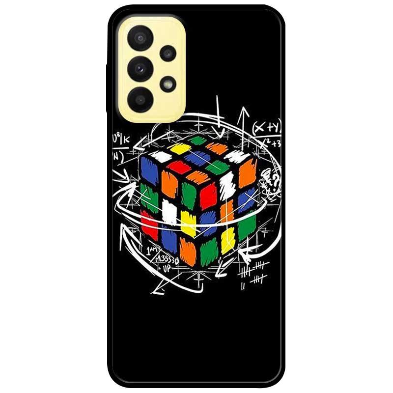 Ốp lưng dành cho Samsung A13 4G mẫu Rubik Toán Học
