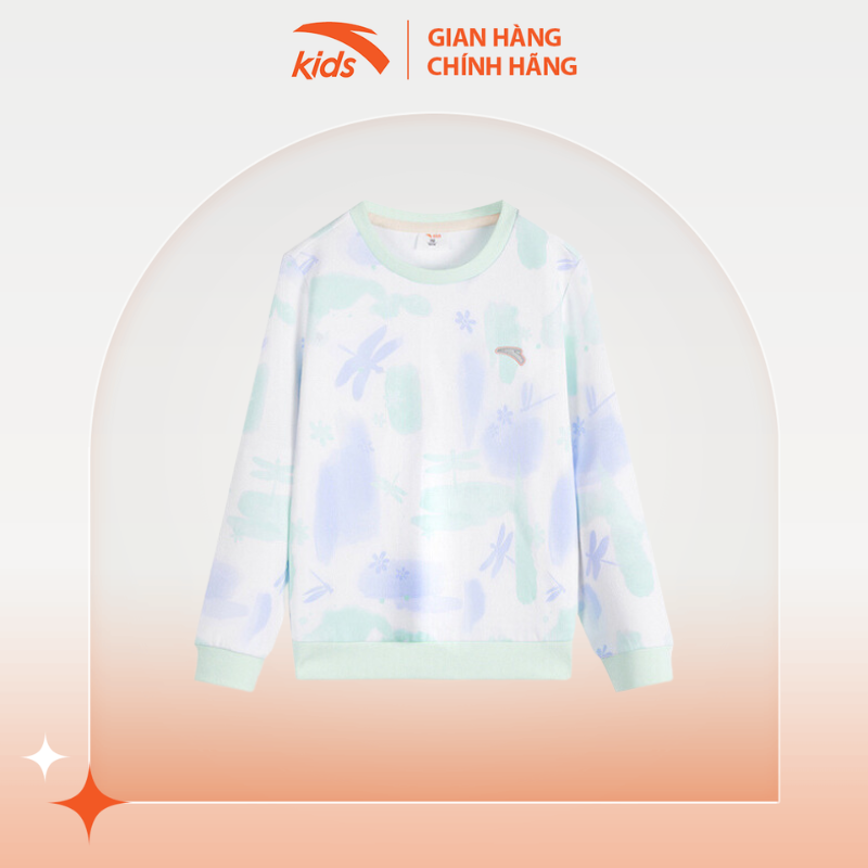 Áo sweater bé gái Running Girl Anta Kids W362339705