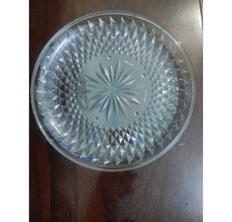 Đĩa nhựa trong suốt đường kính 25cm