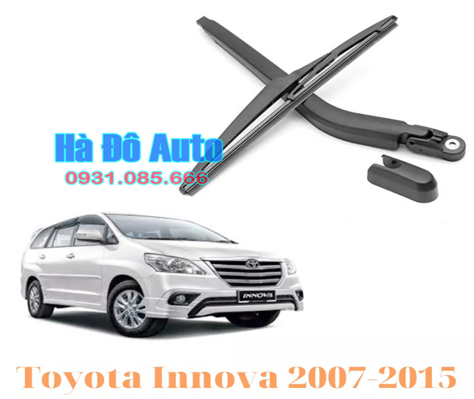 Gạt mưa sau innova 2006 2007 2008 2009 2010 2011 2012 2013 2014 2015 2016 - Cần hổi gạt mưa sau toyota innova 2006/2016