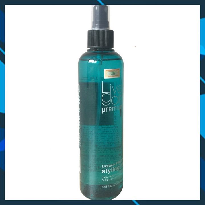 Keo Xịt Cứng Livegain Premium Styling Mist 250ml Hàn Quốc