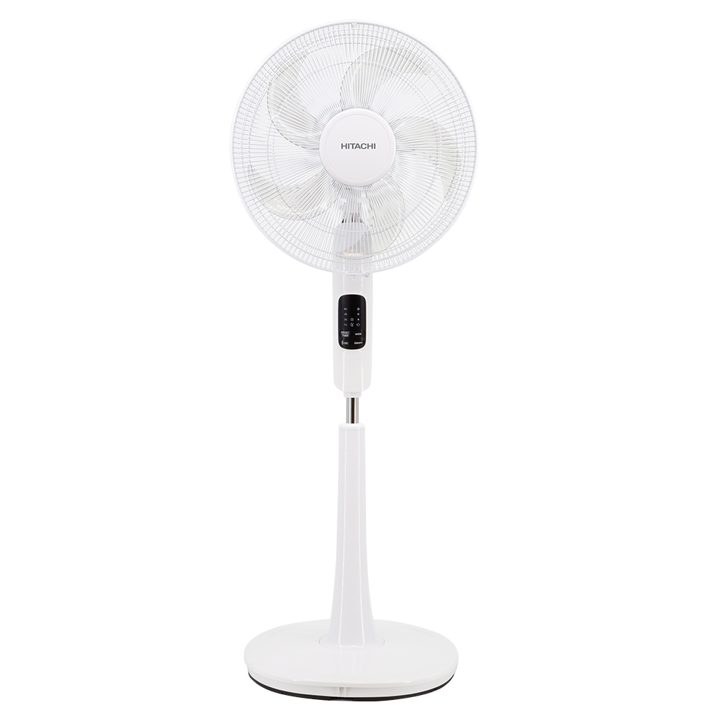 Quạt đứng Hitachi LF-A6RC , Màu Trắng / Xám, Động cơ AC - Hàng chính hãng - Bảo hành 12 tháng