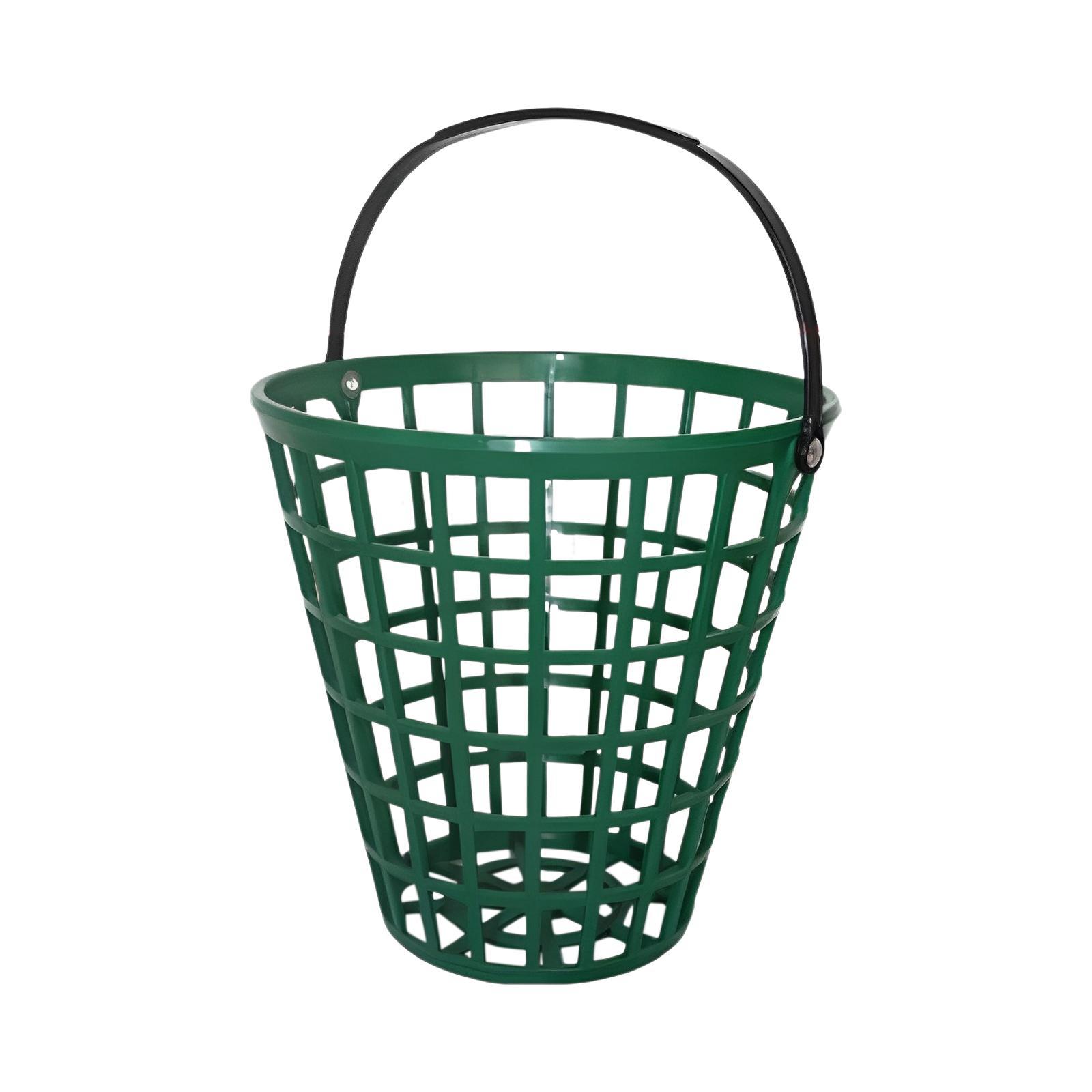 Golf Ball Basket, Golf Range Bucket, Carrier Golf Ball Holder Display, Outside Portable Pingpong Ball Basket, Golf Ball Bucket Storage Organizer