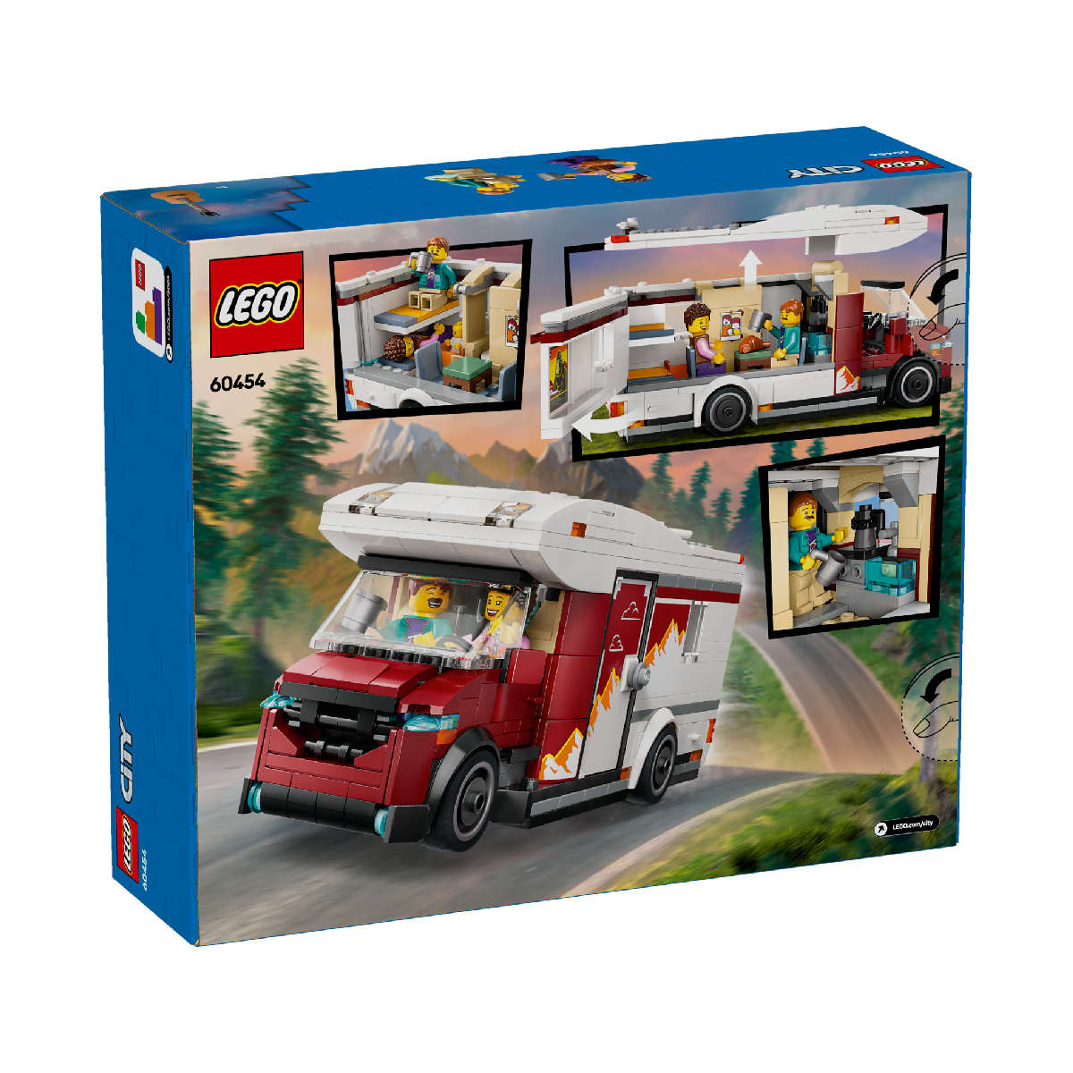 Đồ Chơi Lắp Ráp Xe Van Du Lịch LEGO CITY 60454 (385 Chi Tiết)