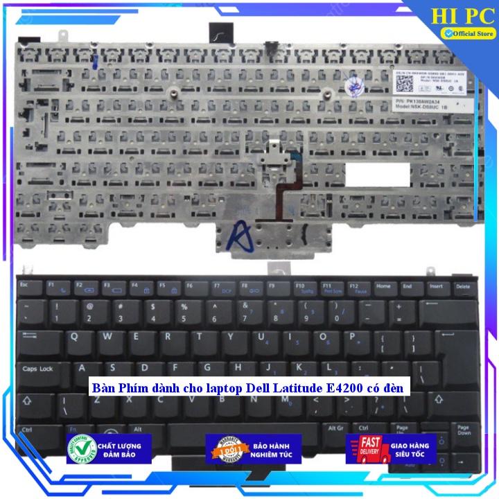 Bàn Phím dành cho laptop Dell Latitude E4200 có đèn - Hàng Nhập Khẩu