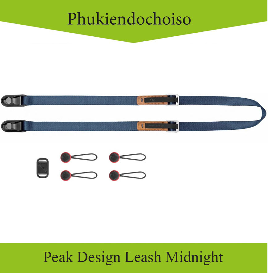 Hình ảnh Dây máy ảnh Peak Design Leash (màu xanh tím than), Hàng chính hãng