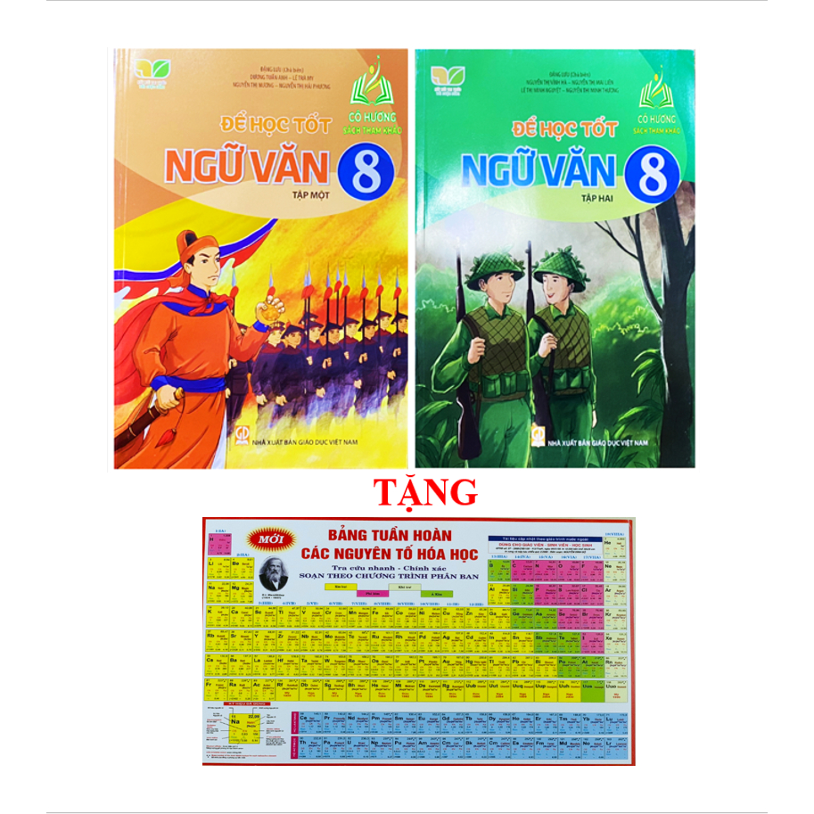 Sách - Combo Để học tốt ngữ văn 8 - tập 1+2 ( kết nối tri thức )