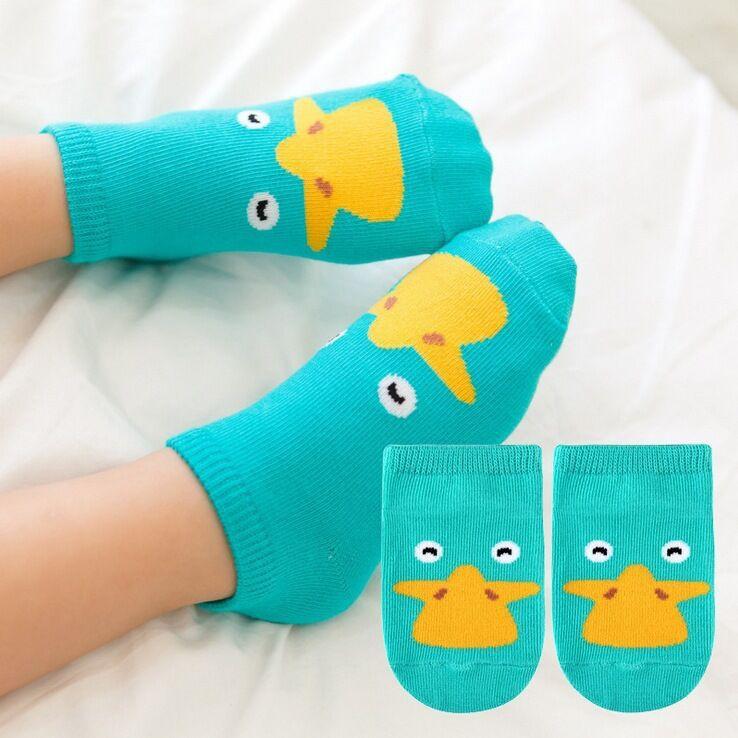 Tất KID SOCKS hình thú ngộ nghĩnh chống trượt dày dặn cho bé từ 0 - 4 tuổi, TOGABO