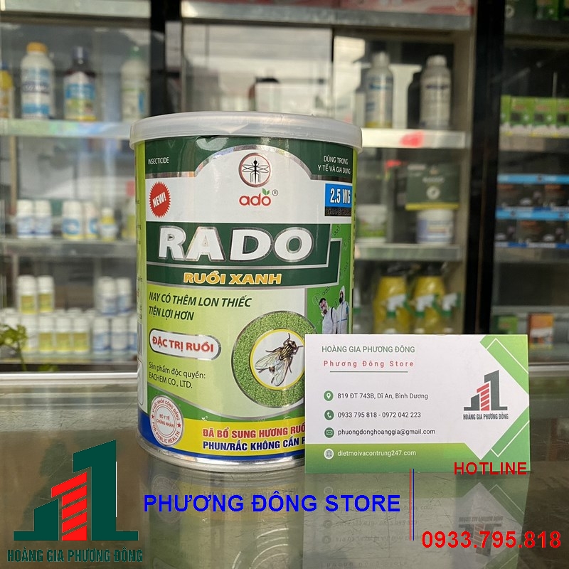 Thuốc diệt ruồi hiệu quả cao Rado ruồi xanh-400g