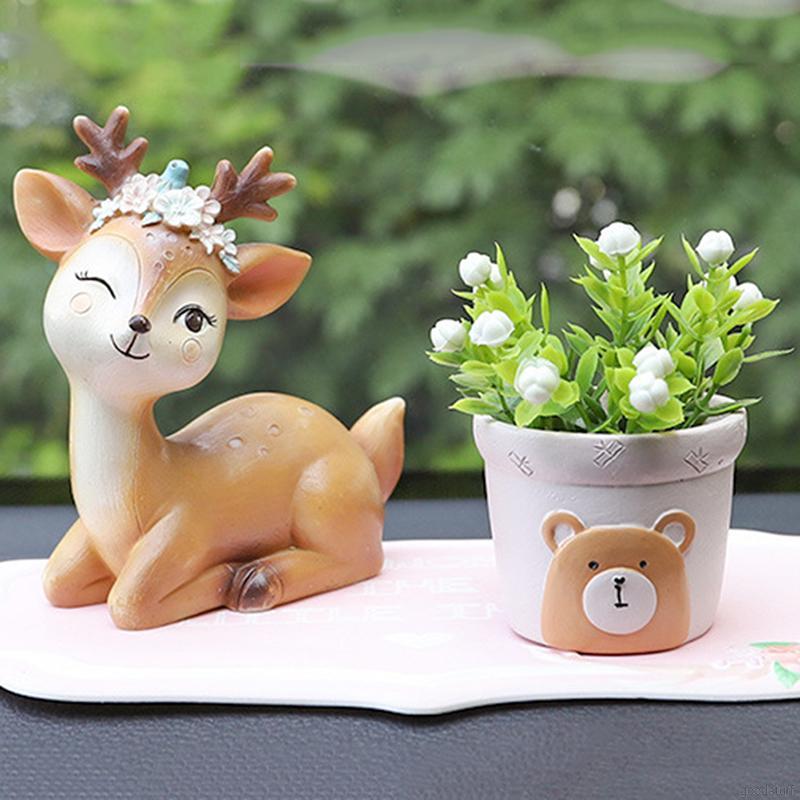 1 Chậu Hoa Nhựa Dễ Thương Dùng Để Trang Trí Sân Vườn