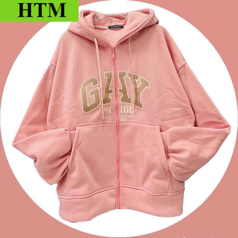 [FREESHIP] Áo Khoác Hoodie Nam Nữ Với Dáng Form Rộng Hình In Sắc Nét Chất Vải Mềm Mịn Áo Đẹp Hàng Hot Trend HTM FASHION - Đen