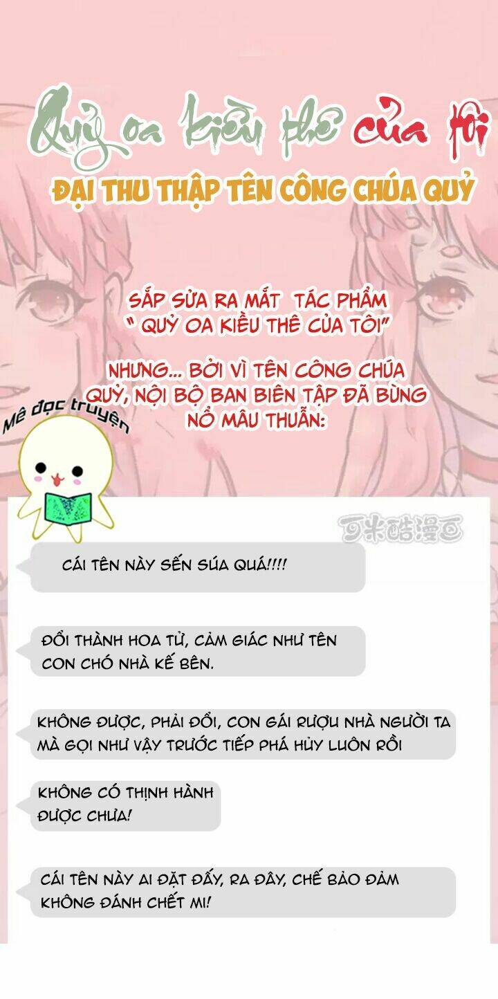 quỷ oa kiều thê của tôi chapter 1 1