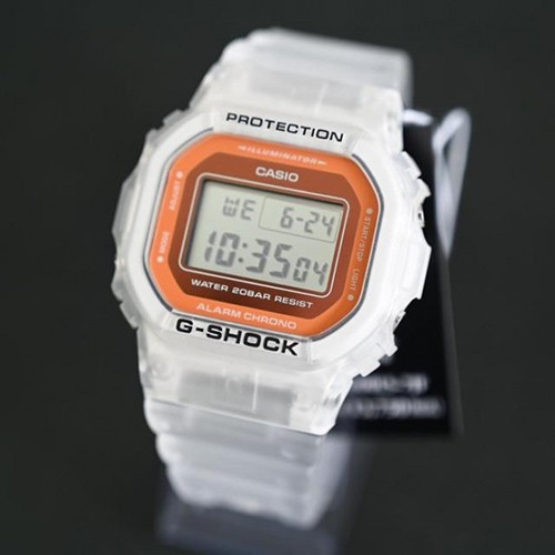 Đồng hồ nam dây nhựa Casio Anh Khuê G-Shock DW-5600LS-7DR