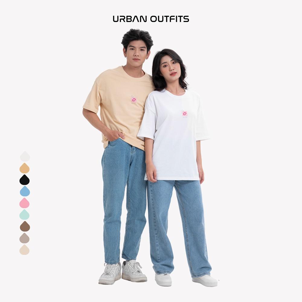 Áo Thun Tay Lỡ Form Rộng URBAN OUTFITS ATO122 Local Brand In URBAN TRẮNG ver 2.0 Vải 100% Compact Cotton 250GSM Dầy