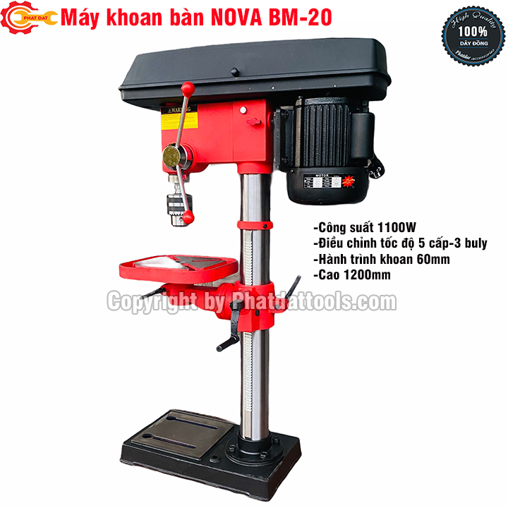 Máy Khoan Bàn BM-20 - 1100W cao 1m2