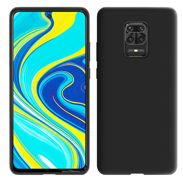 Ốp lưng silicon dẻo màu dành cho Xiaomi Redmi Note 9 Pro Max