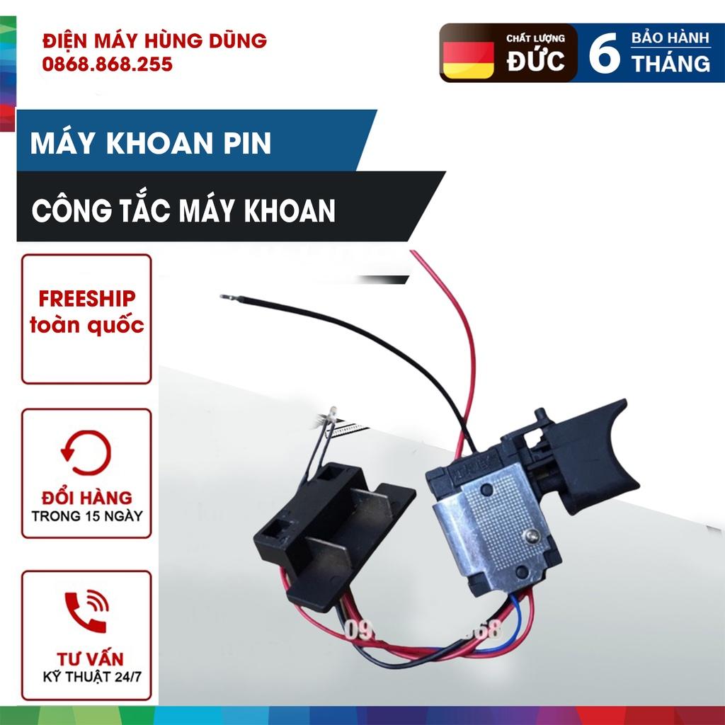 Công tắc máy khoan pin chạy than có điều tốc