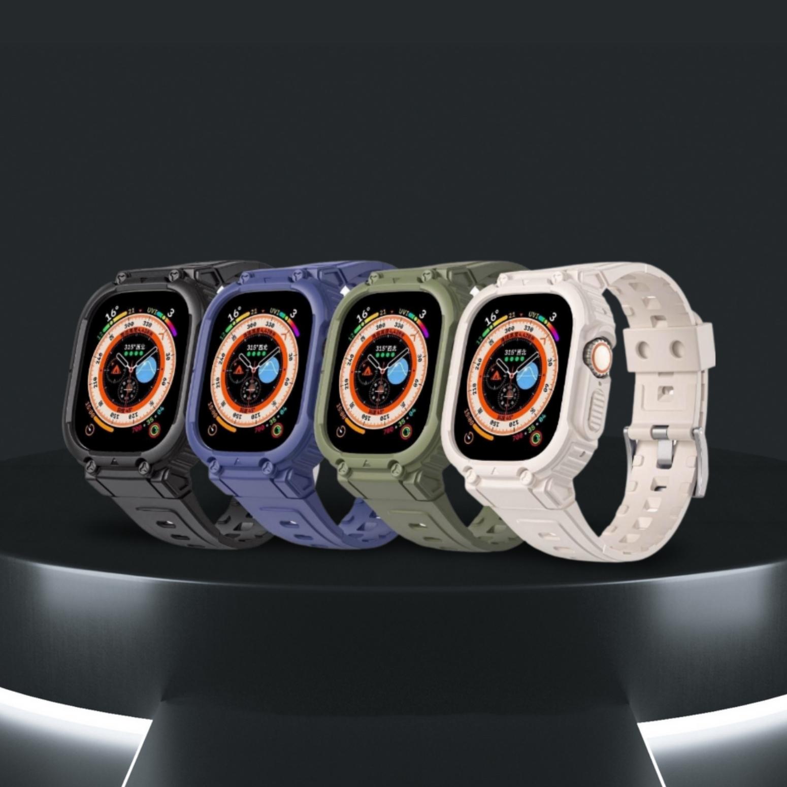 Dây Đeo Kèm Ốp Dành Cho Apple Watch Ultra / Apple Watch Series 4/5/6/7/8/SE/SE 2022, Kai.N Venture - Hàng Chính Hãng